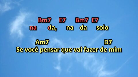 Se você pensa Roberto Carlos,karaoke playback