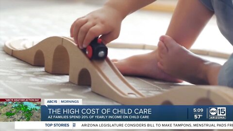 Study: Arizonans spend 20% of income on child care every year