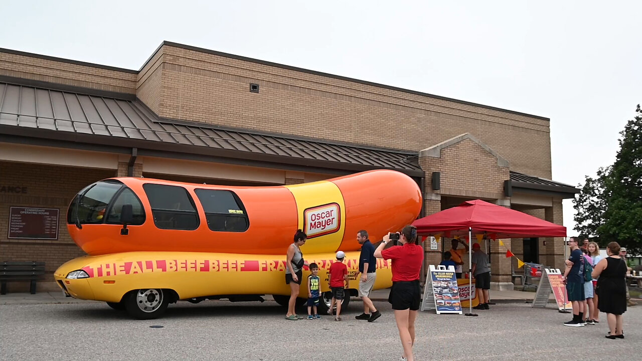 Oscar Mayer Frankmobile Visits McConnell Air Force Base