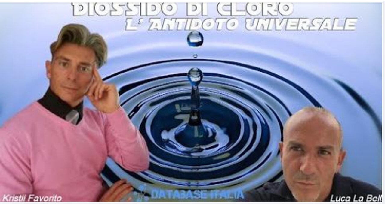 DIOSSIDO DI CLORO - L'ANTIDOTO UNIVERSALE