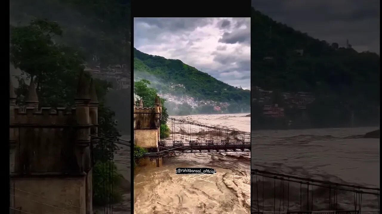 after effect of rainfall inhimachal #youtubeshorts #travel #flood #vlog