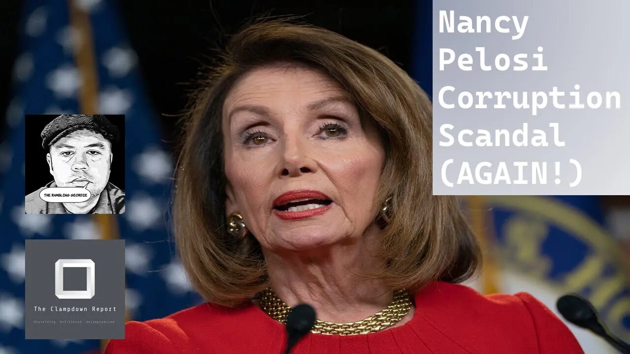 Nancy Pelosi corruption scandal