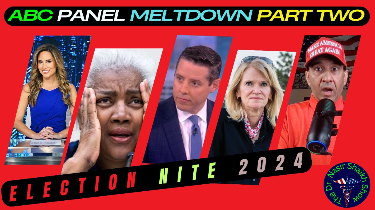 ABC Election Night Coverage MELTDOWN NIGHTMARE Unfolds As Panel Realizes TRUMP CRUSHING It - Part 2