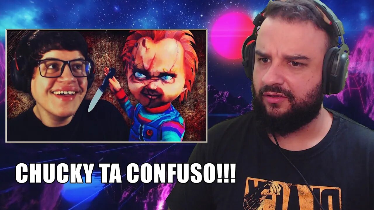 (REACT) PERSEGUIDO PELO CHUCKY! - Chucky The Killer Doll - @GamesEduUu