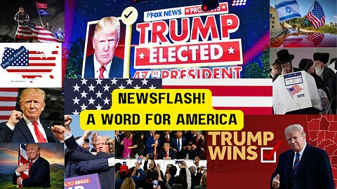 NEWSFLASH! |A WORD FOR AMERICA | POST-ELECTION WARNING!