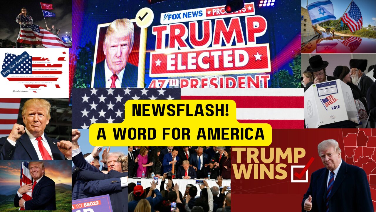 NEWSFLASH! |A WORD FOR AMERICA | POST-ELECTION WARNING!