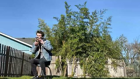 Yung Alone Takes A Dab Outside on a Sunny Day 🌞