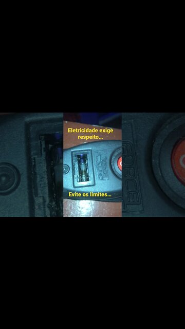 Eletricidade exige respeito, evite os limites