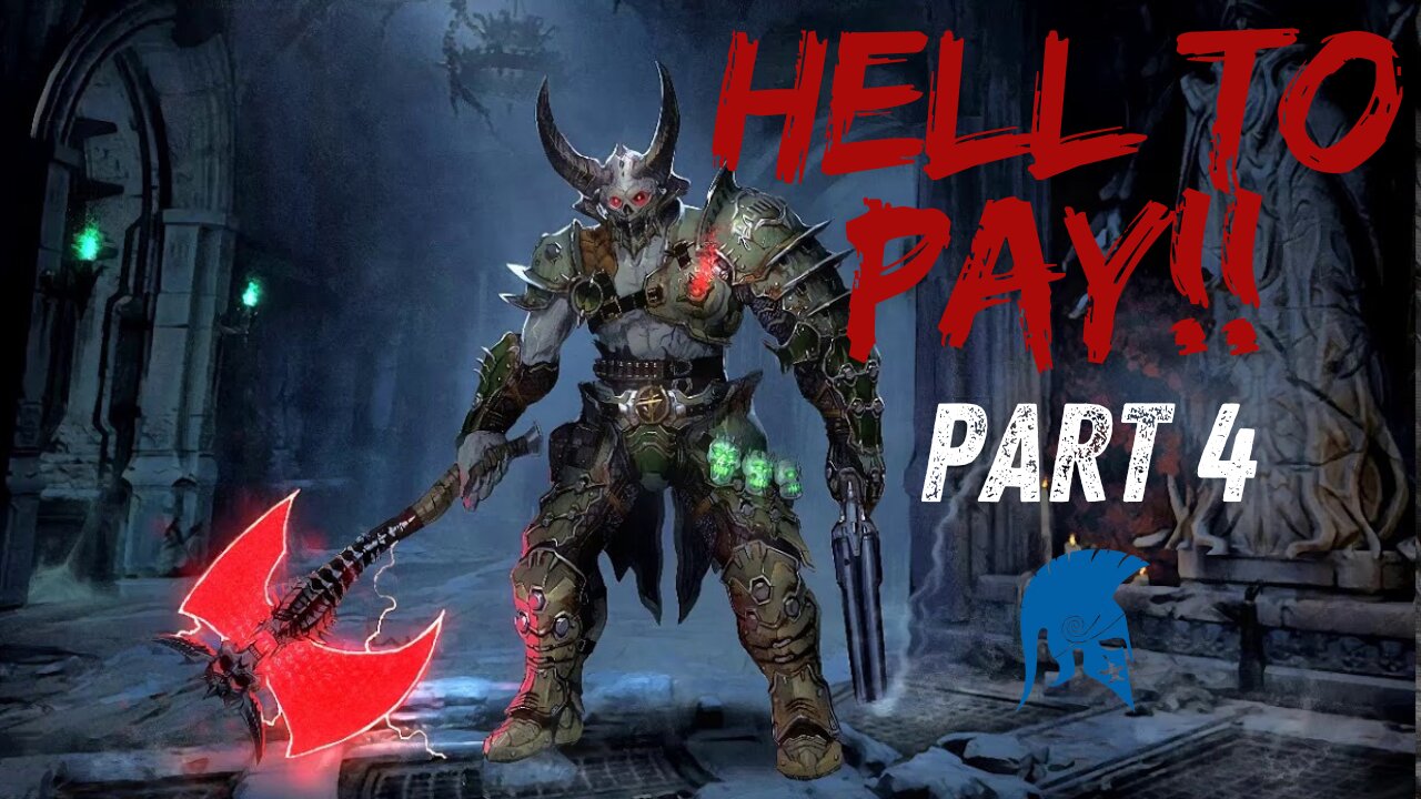 Earth and Mars are at hells gates!! Doom eternal part 4!!