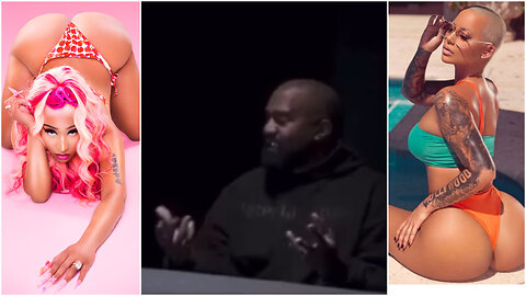 Ye tells Kurt Alexander (Big Boy) he tried to setup a 3some with Nicki & Amber Rose