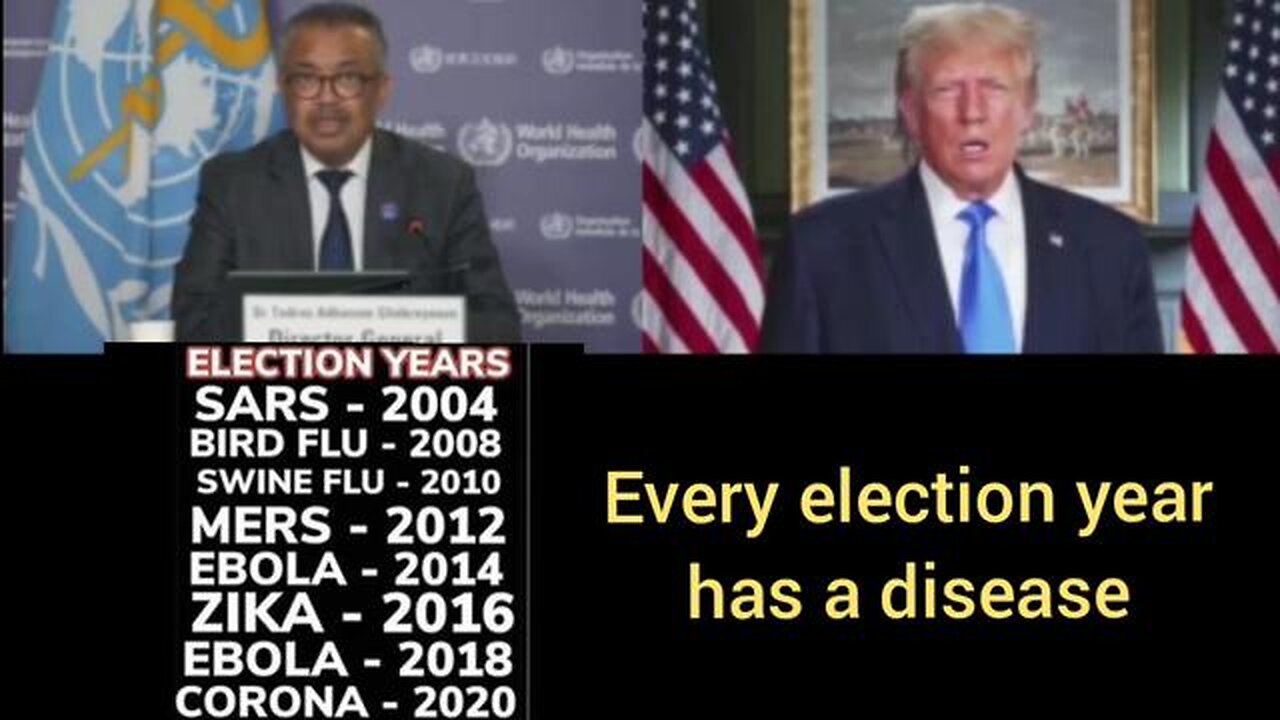 Every election year has a disease / President Trump: “we will not comply”