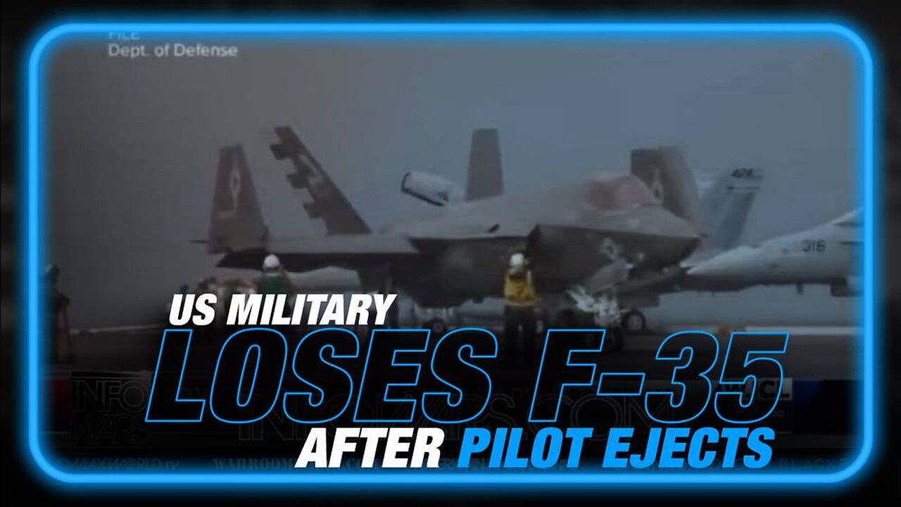 US Military Loses an F-35 After Pilot Ejects, Reportedly Landed