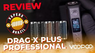 VooPoo Drag X Plus Professional - Agora sim, veja o que mudou Drag X Plus - Review PTBR