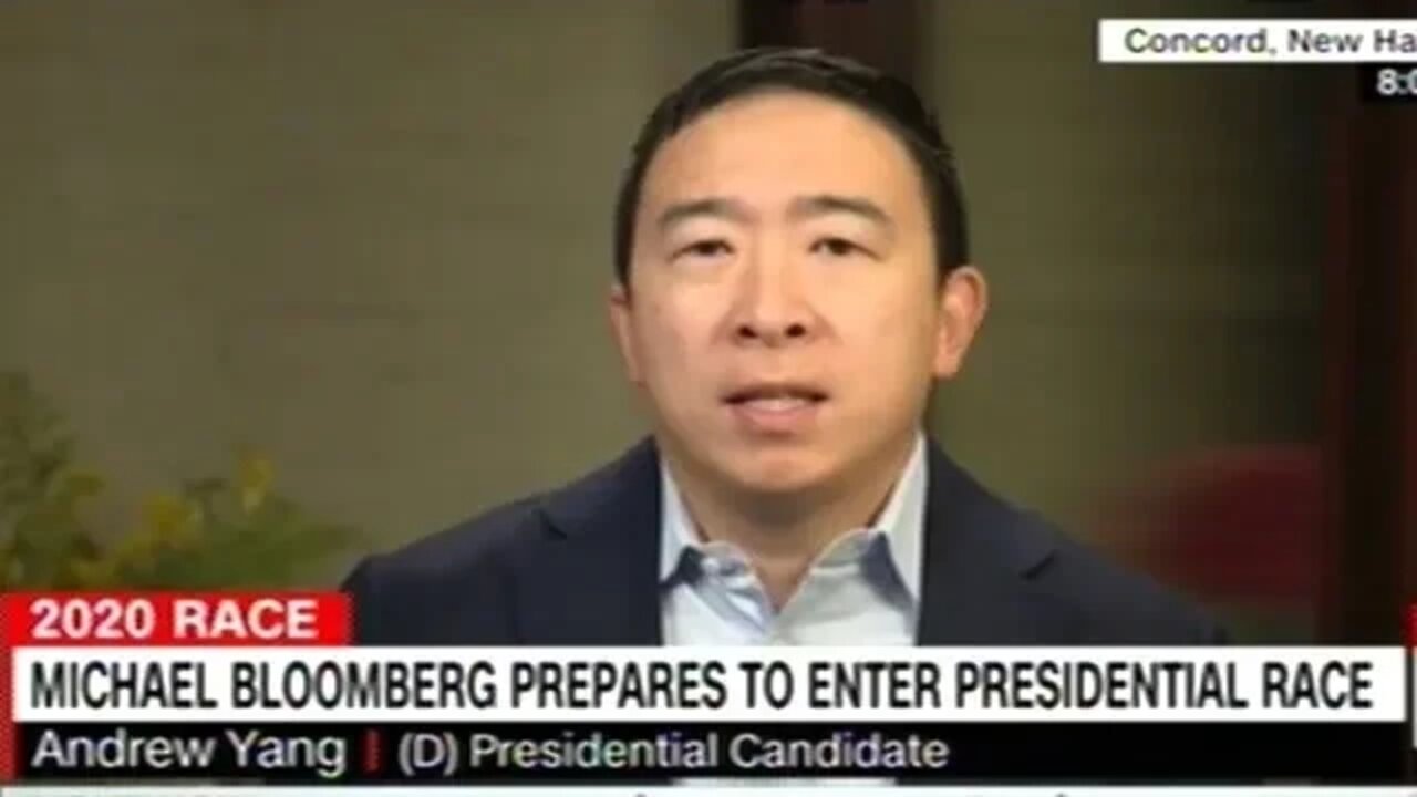 Andrew Yang "You Don't Get To Being A Billionaire By Turning Down A Thousand Dollars A Month!"