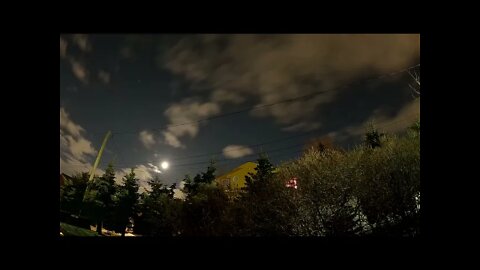 Moon Time Lapse - March 30th 2021 Early Morning
