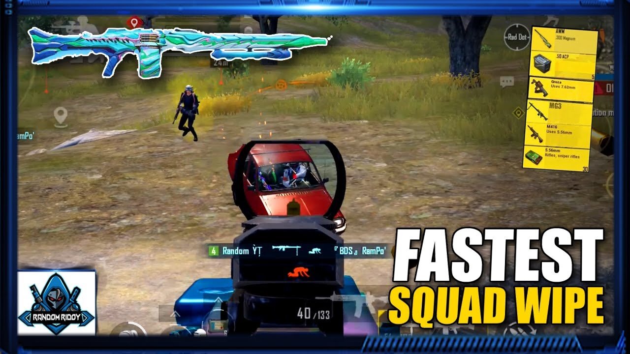 Fastest Squad Wipe!!😱 - PUBG MOBILE | Iphone 11 Pro Max Gameplay