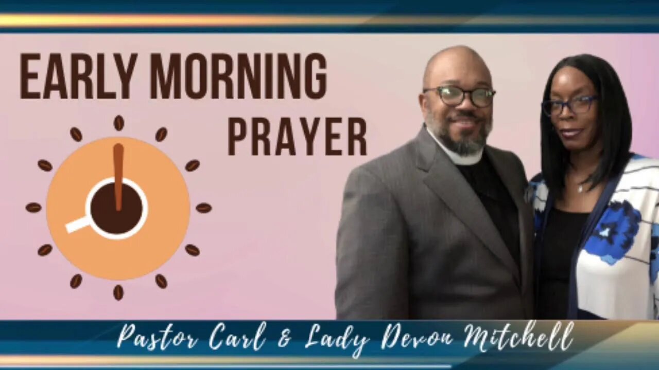 Early morning prayer with Pastor Carl