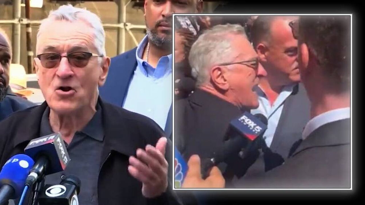 VIDEO: Robert De Niro Runs From Angry New Yorkers