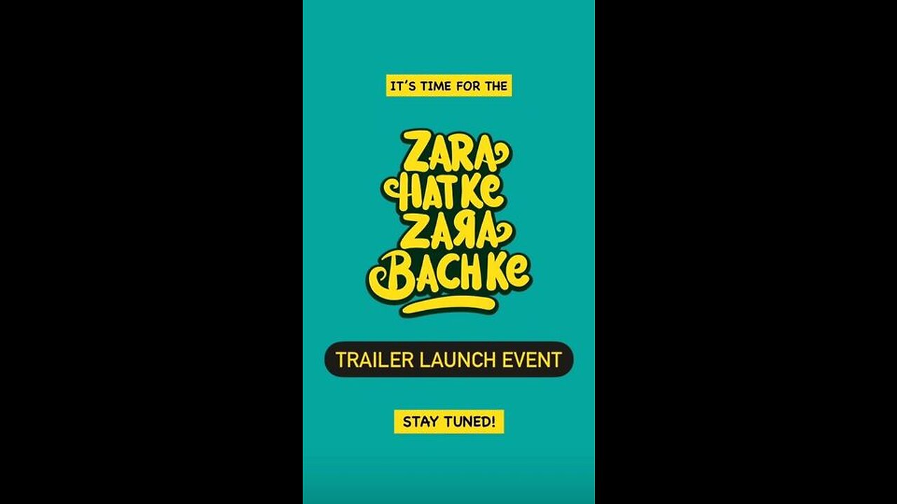 ZARA HATKE ZARA BACHKE TRAILER LUNCH EVENT