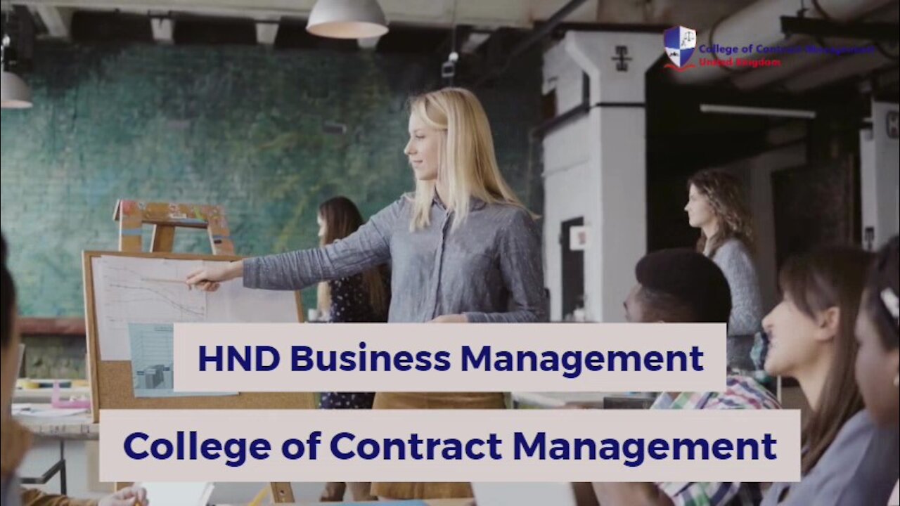 HND Business Management - Live Online