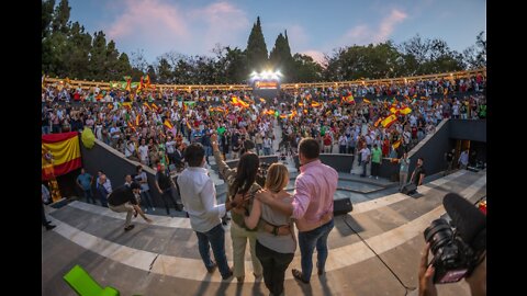 Brutal intervención de la líder de Giorgia Meloni en Marbella en el mitin de VOX