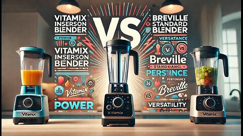 Top Immersion Blenders Showdown: Vitamix vs Breville - Which is Right for You?