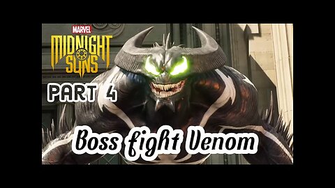 Midnight Suns walkthrough gameplay Part 4 Venom boss fight