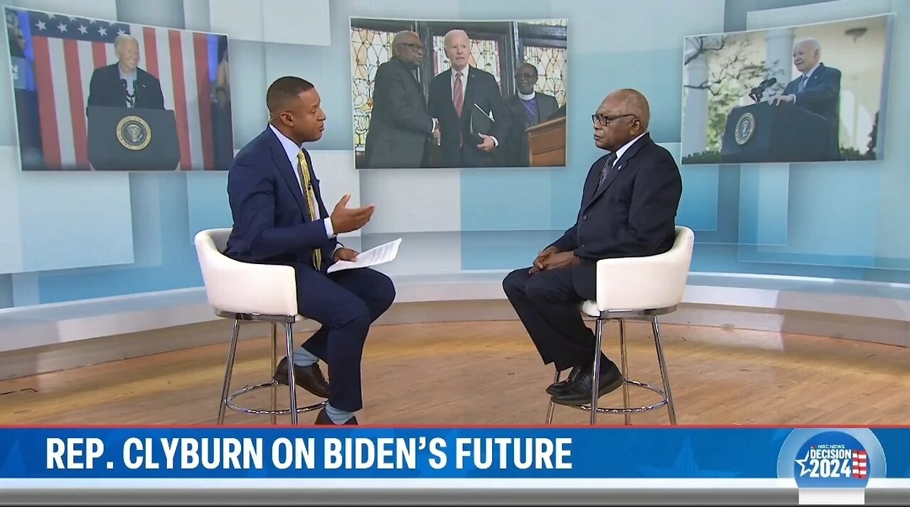 Rep James Clyburn: Mentally, Biden Is The Same Person As 4 Years Ago