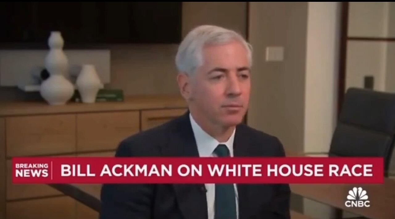 Bill Ackman: I'm Stunned Biden Hasn't Stepped Aside Yet