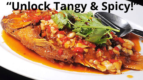 “Flavor Fusion: Create the Ultimate Thai Snapper with Spicy Tamarind Sauce!”