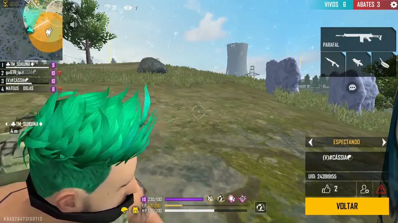 Free Fire Fael ATAQUE OS ZUMBIS