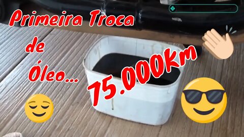 Primeira Troca de Óleo - 75.000Km