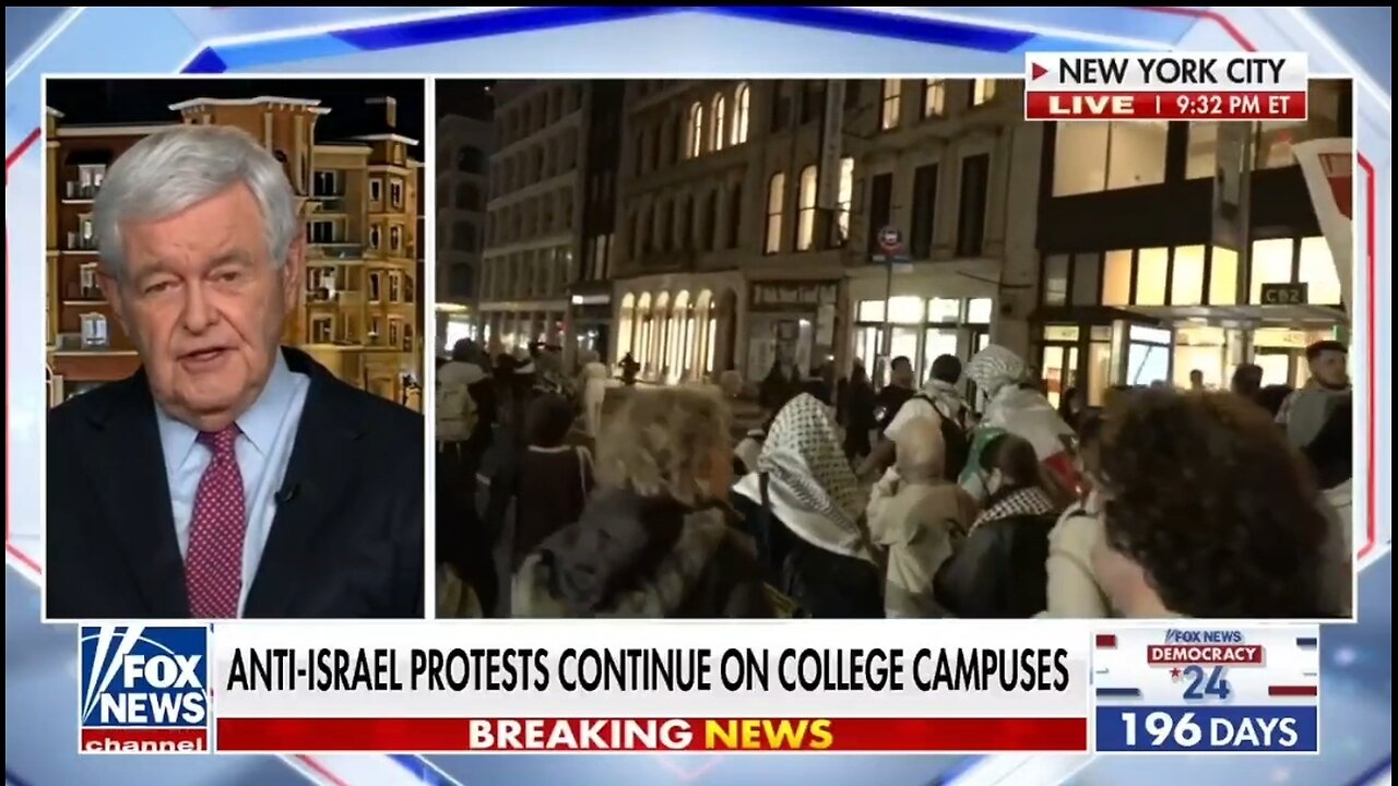 Newt Gingrich: Expel Students Engaged In Anti-semitic Activity