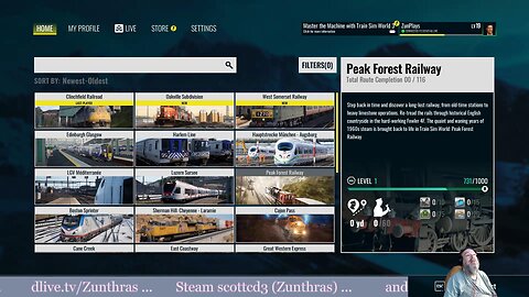 Zunthras Plays Train Sim World 3 - July 16