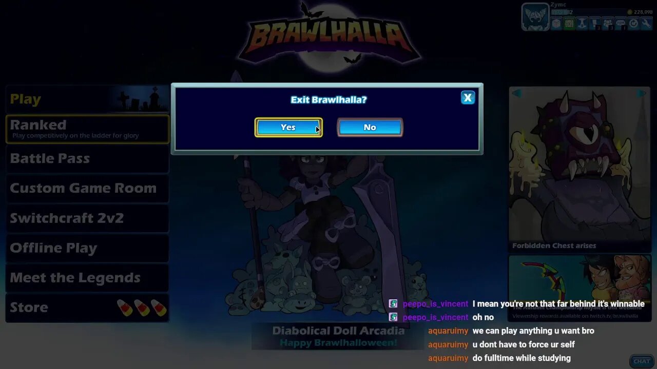 Brawlhalla. I'm better. come 1v1 | !discord, !youtube, !riot, !sponsors