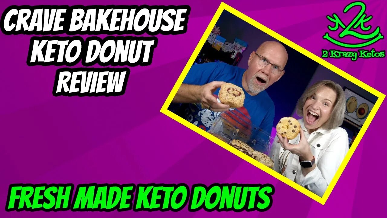 Crave Bakehouse Keto Donuts