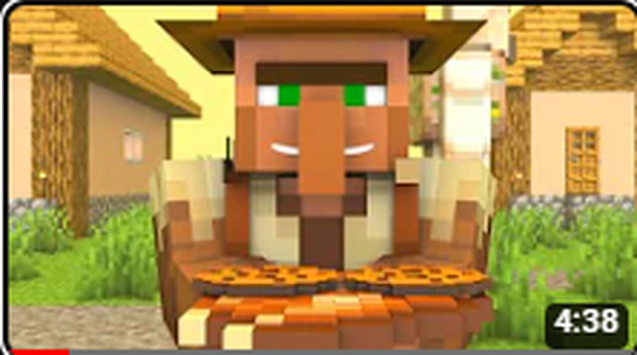 Villager & Pillager life #1 - Minecraft Animation