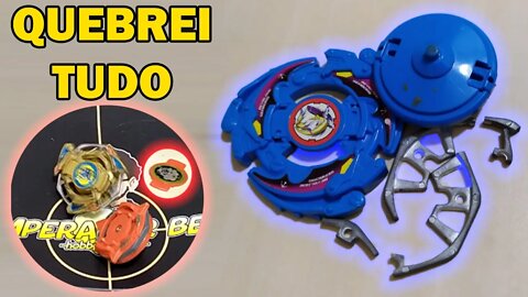 QUEBREI 3 BEYBLADES NESSE VÍDEO | Beyblades Clássicos na Arena Beys Store