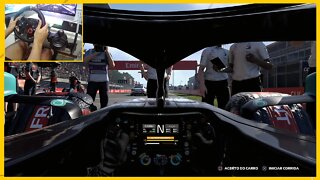 F1 2020 GAMEPLAY GRAND PRIX MERCEDES AMG LEWIS HAMILTON / LOGITECH G29