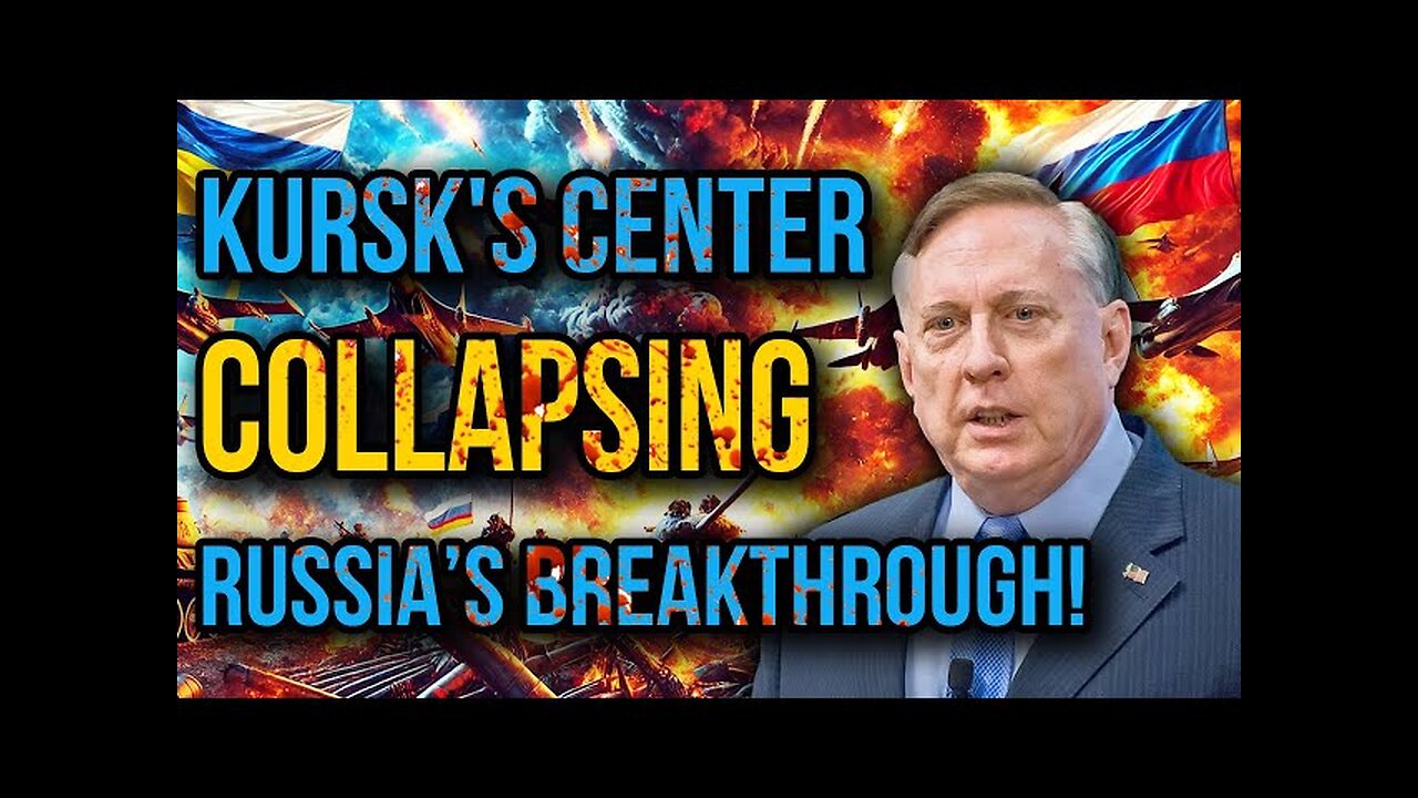 Douglas Macgregor_ Ukrainian Forces Crushed by Russia's Artillery Onslaught in Kursk! - WarZone