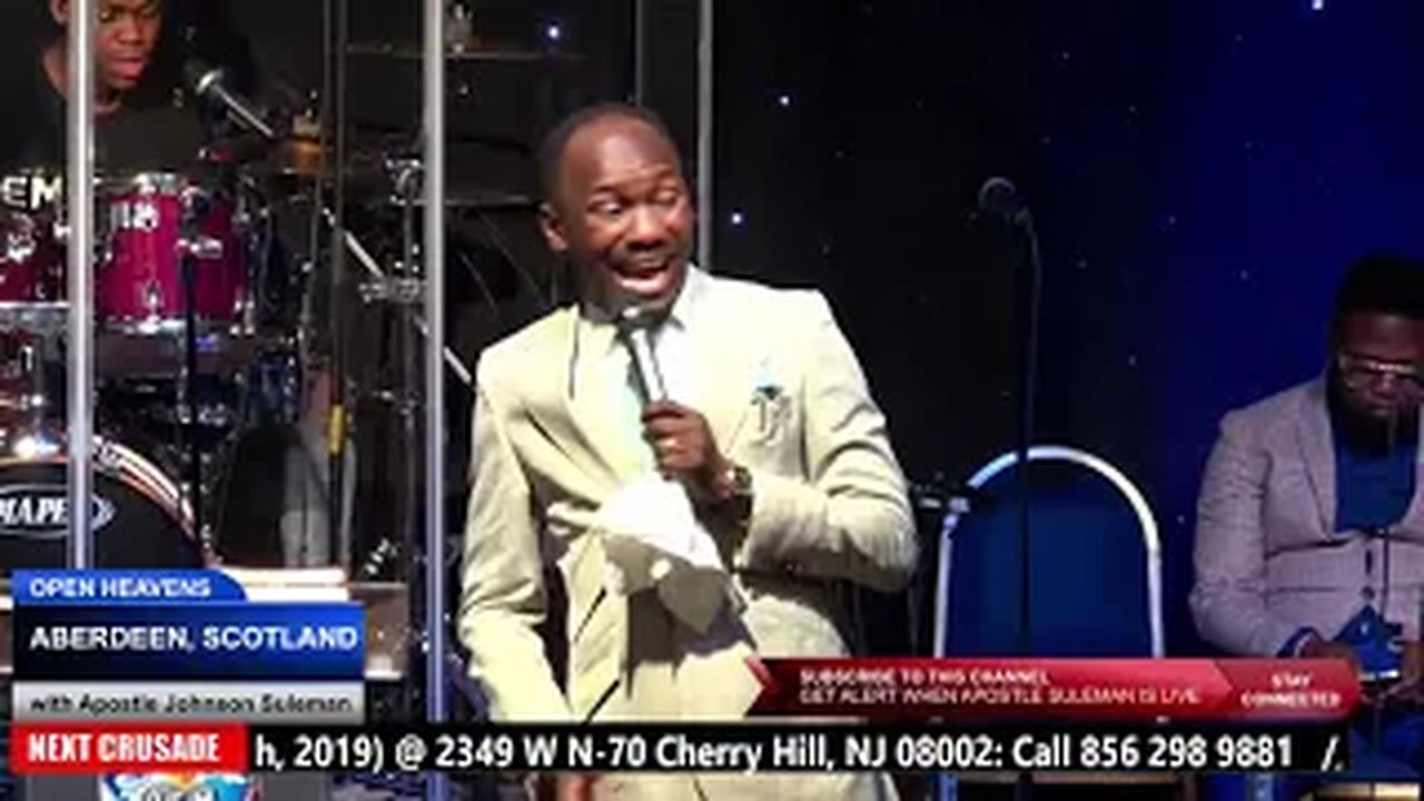 Open Heaven with Apostle Johnson Suleman: ABERDEEN, SCOTLAND INVASION