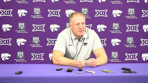 Kansas State Football | Chris Klieman in 3 Minutes | September 10, 2019