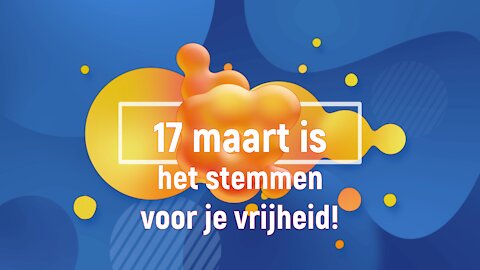 17 maart kun je kiezen voor je vrijheid!