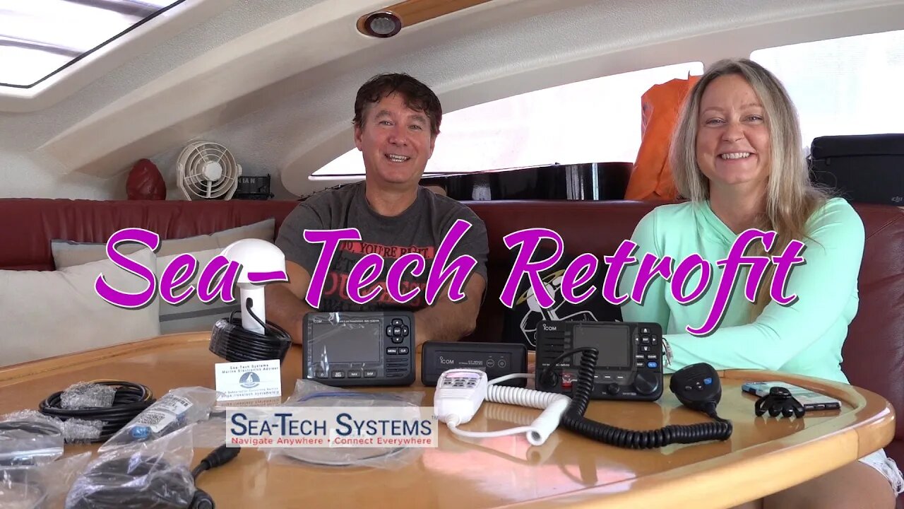 SDA24 Sea-Tech Systems, iCom VHF Radio and AIS Upgrade