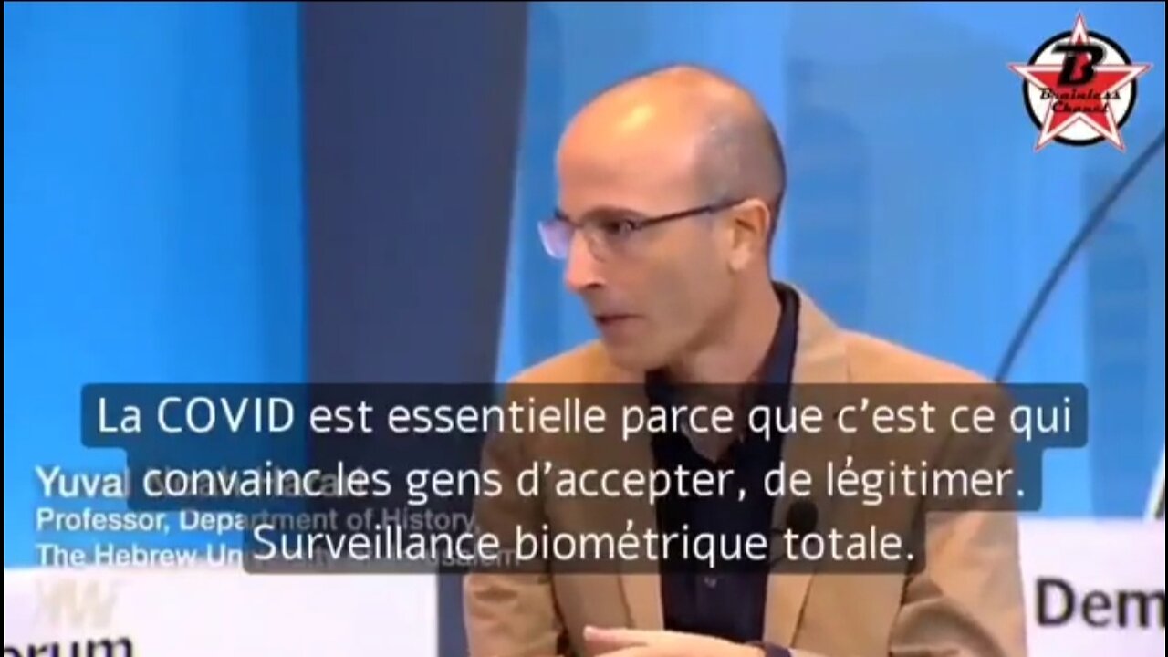 Yuval Noah Harari est la tête pensante du WEF de Klaus Schwab, que les pays occidentaux vénèrent !