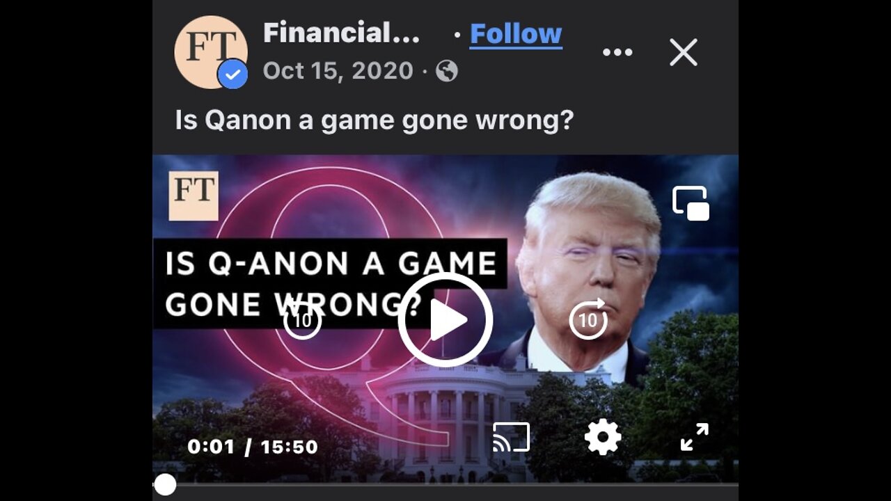 Is QAnon a game gone wrong?