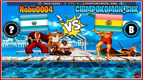 The King of Fighters '95 (Nobu0004 Vs. CHIMPOKOMON_SNK) [El Salvador Vs. Bolivia]