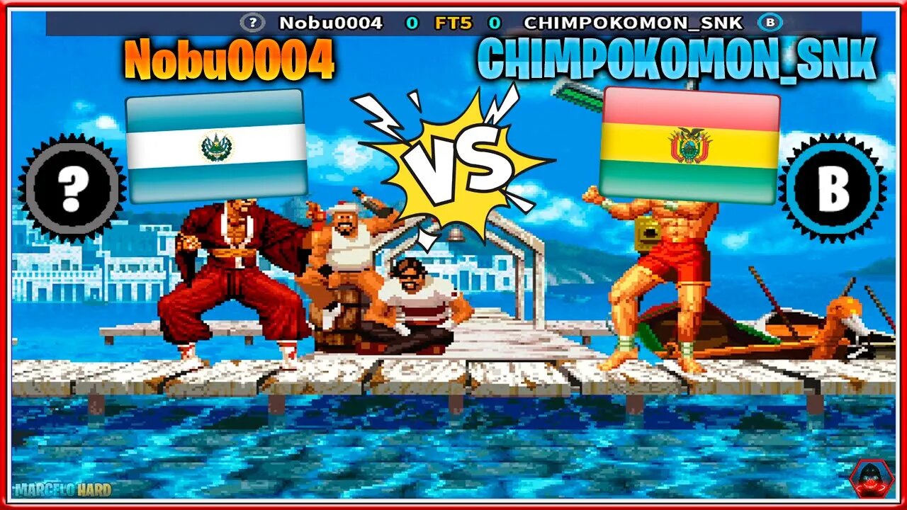 The King of Fighters '95 (Nobu0004 Vs. CHIMPOKOMON_SNK) [El Salvador Vs. Bolivia]