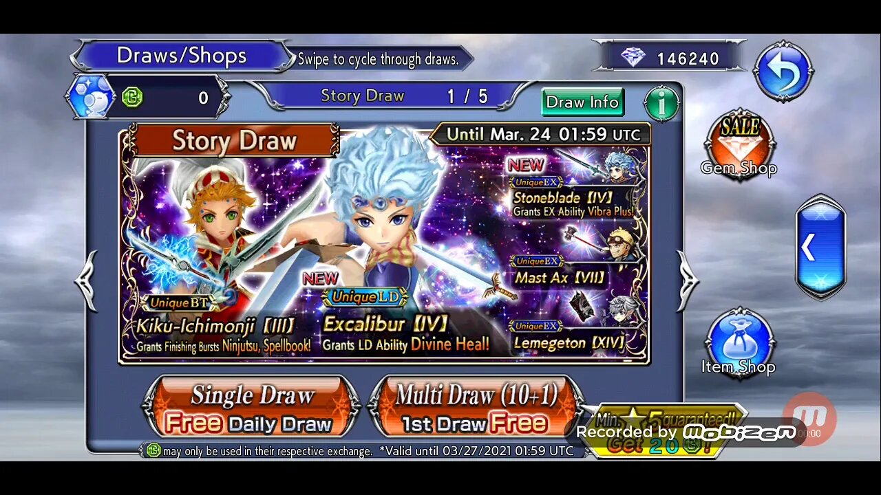 New Story Draw for Cid Highwind and more / Final Fantasy: Dissidia Opera Omnia