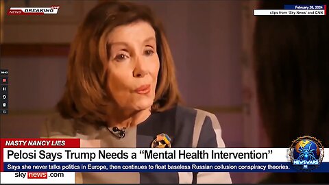 Pelosi Says TRUMP Needs a "Mental Health Intervention"